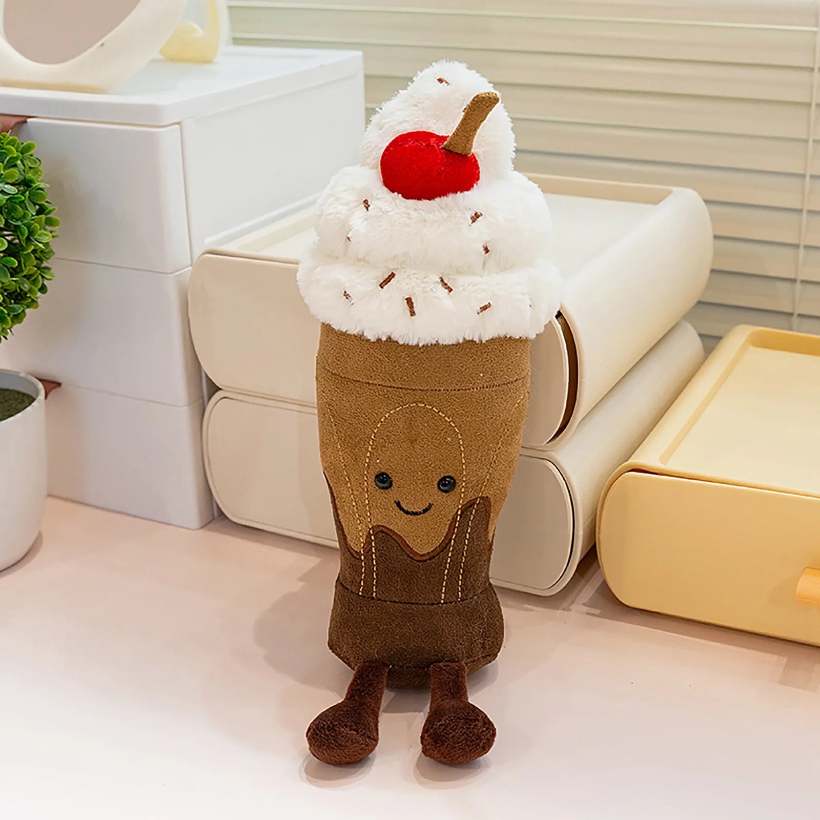 Jelly Cat 25cm Chocolate Milkshake 10cm Ice Cream Doll Desktop Decoration Cat And Dog Companion Toy Pet Holiday Gift Jelly Cat 25cm Chocolate Milkshake 10cm Ice Cream Doll Desktop Decoration Cat And Dog Companion Toy Pet Holiday Gift